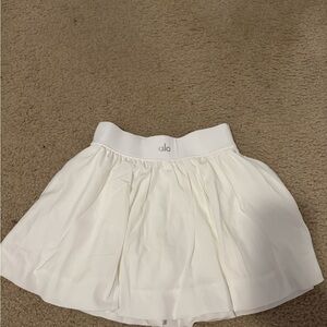 ALO Yoga Elegant White Skater Skirt